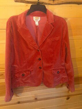 Talbots womens corduroy blazer